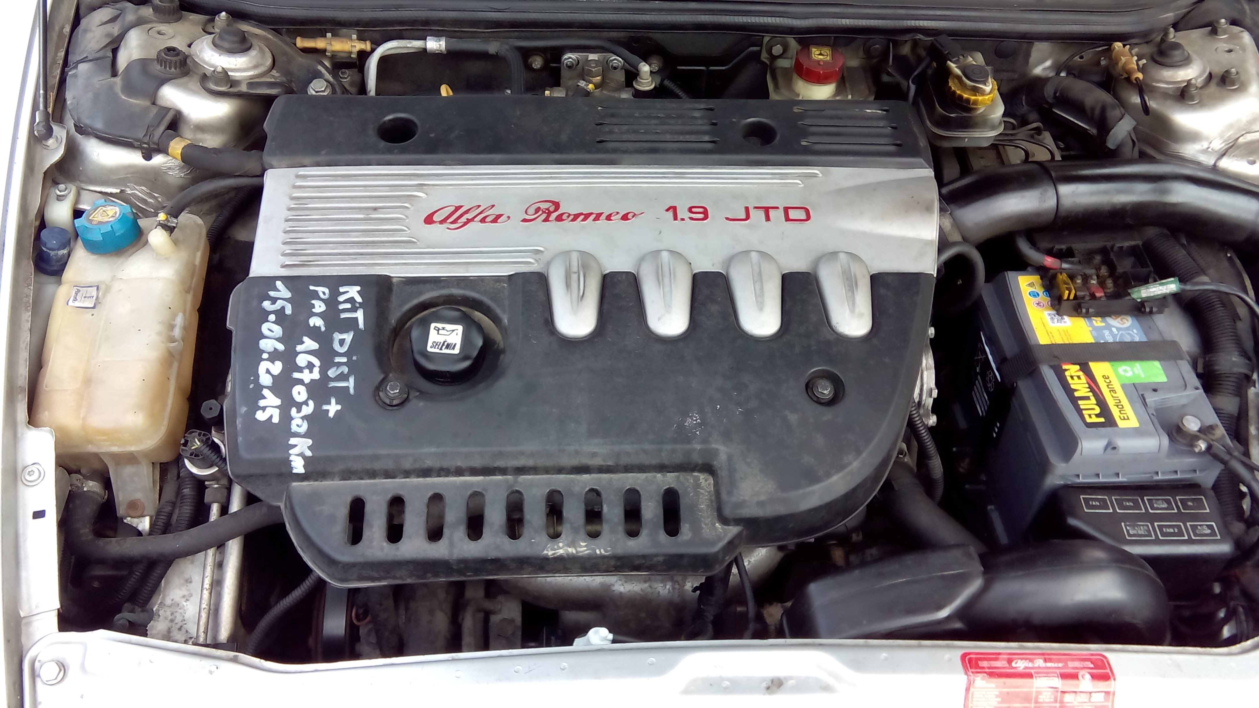 Perte de puissance + voyant moteur qui s'allume - Alfa Romeo 156 ...